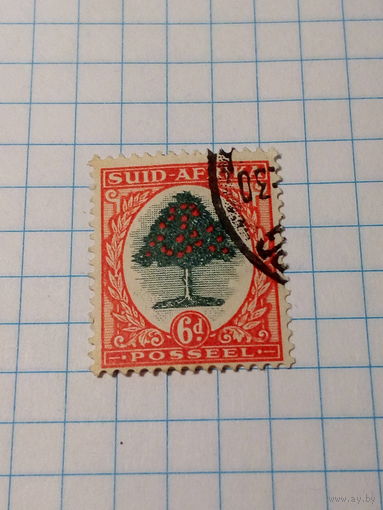 Марка Южная Африка 1940 год