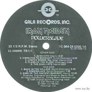 Iron Maiden Powerslave