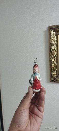 Редкая! елочная игрушка!