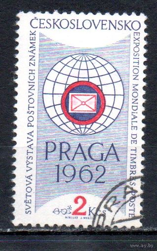 Всемирная выставка почтовых марок Чехословакия 1961 год серия из 1 марки