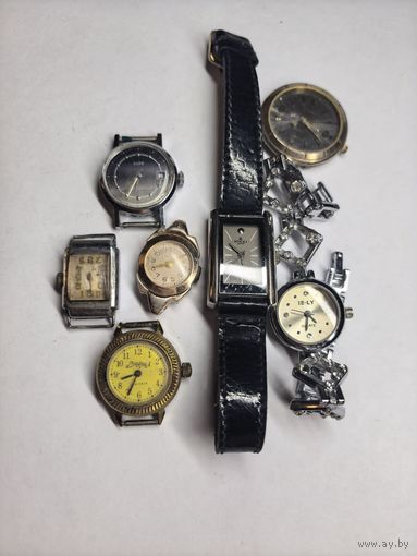 Лот часов . С рубля без МЦ.