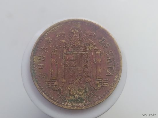 1 песета Испания (1966) 1971 года  лот 42