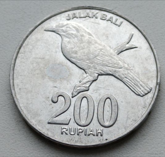 Индонезия. 200 рупий 2003 года. (3)