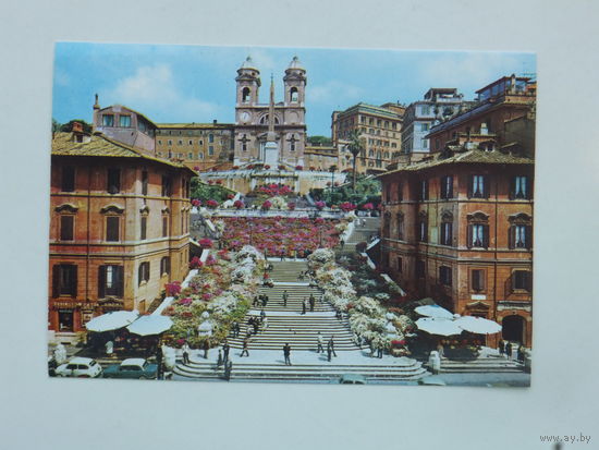 Открытка Рим Италия 1970-е      10х15 см