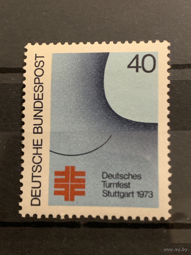 ГДР 1973. Фестиваль гимнастики в Штутгарте