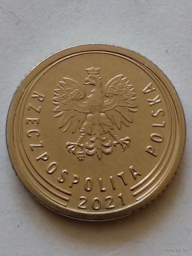 Польша 10 грошей 2021 г.