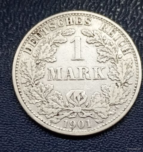 Германия 1 марка 1901г