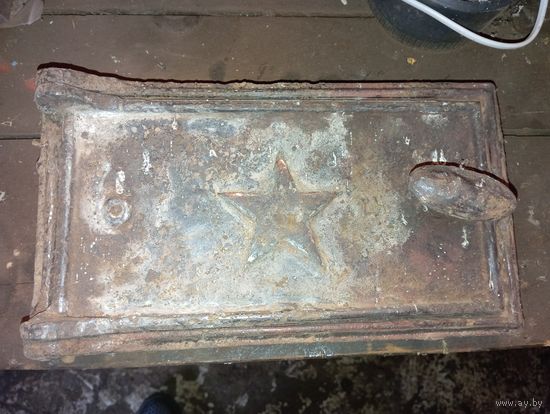 Печная дверца с Звездой .