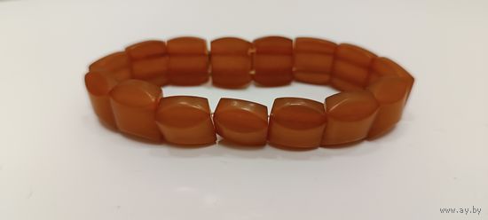 Браслет янтарный