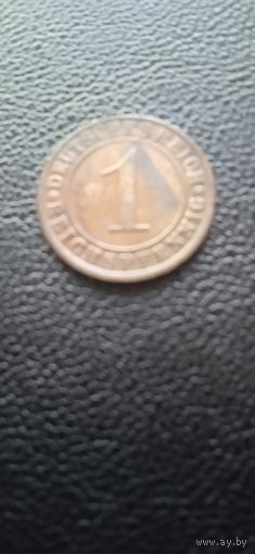 Германия 1 пфенниг 1925 г.