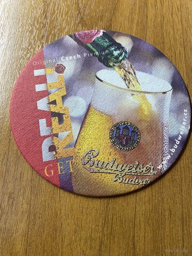 Подставка под пиво Budweiser No 19