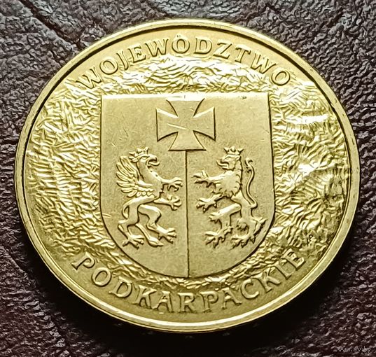 Польша 2 злотых, 2004 Подкарпатское воеводство    ( 2-8-1 )