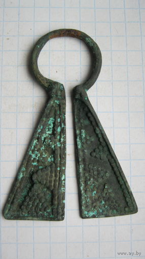 Сюльгама. Бронза, литье.