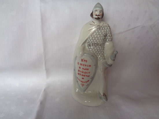 Витязь. Князь Александр Невский "Кто с мечом.." Бронницы. 16 см. Старт с 10 руб.