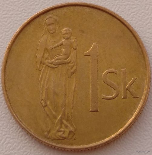 Словакия 1 крона 2002. Возможен обмен
