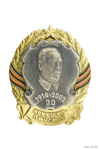 ЗНАК 30 гвардейская Иркутско-Пинская дивизия 1918-2003