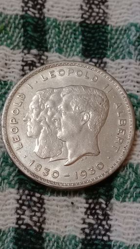Бельгия 10 франков 1930 редкая