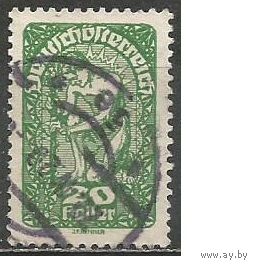 Австрия. Аллегория. 1919г. Mi#264.