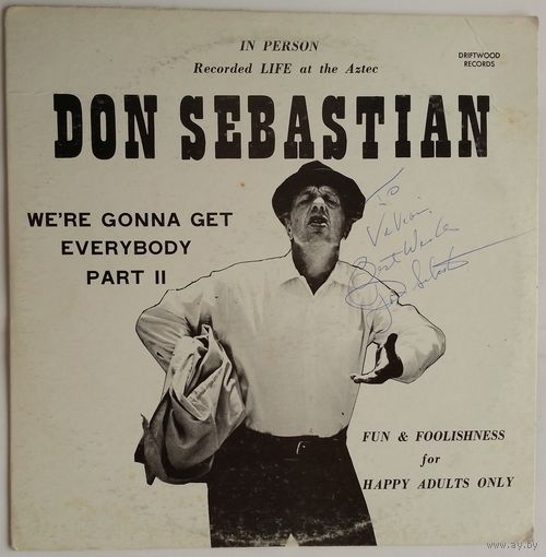LP Don Sebastian – We're Gonna Get Everybody Part II / Non-Music, Comedy