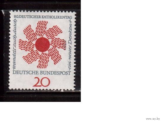 Германия(ФРГ)-1964,(Мих.444), **, Религия