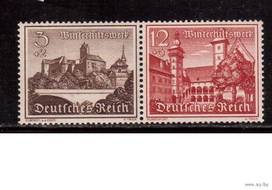 Германия-1939,(Мих.SK46)  **/*   , Зимняя помощь , Архитектура