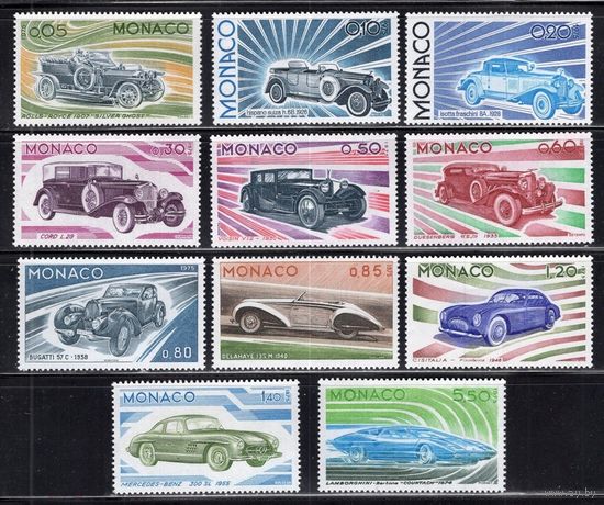 Монако ** 1975  Автомобили. История развития