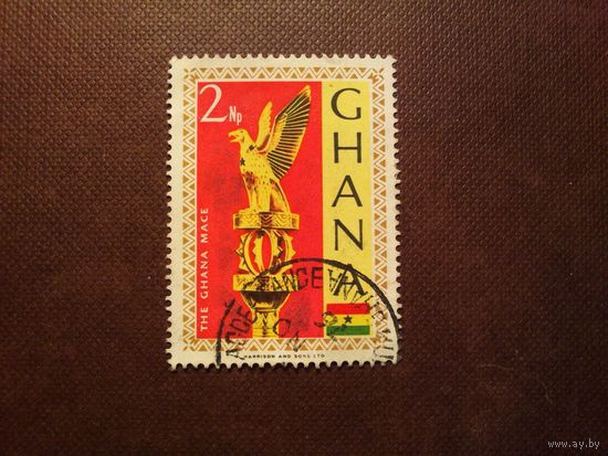 Гана 1967 г.Булава Ганы (Золотой посох)./25а/
