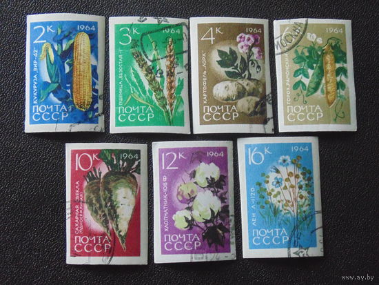 СССР 1964 г. Культура с/х.