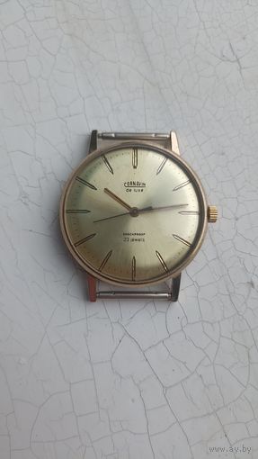 Часы корнавин де люкс, абсолютно новые, супер, с рубля