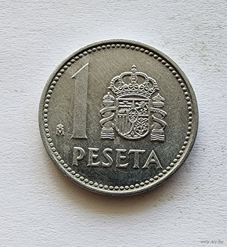 Испания 1 песета, 1989