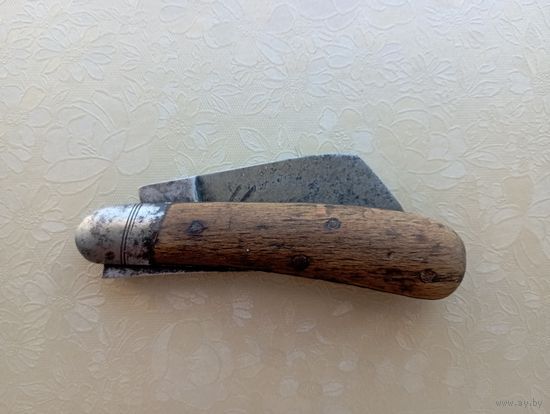 Нож довоенный до 1940 год. ( Патент , клеймо ,крайне редкий ) С рубля.