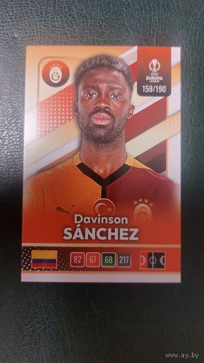 Карточка Лига Европы, Санчез, Галатасарай.
