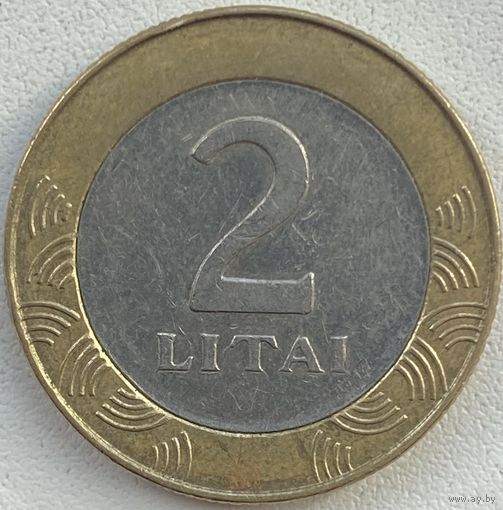 Литва 2 лита 2009 г.