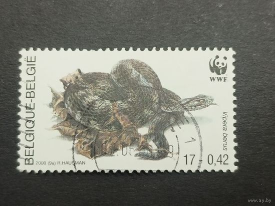 Бельгия 2000. Всемирный фонд дикой природы. Земноводные