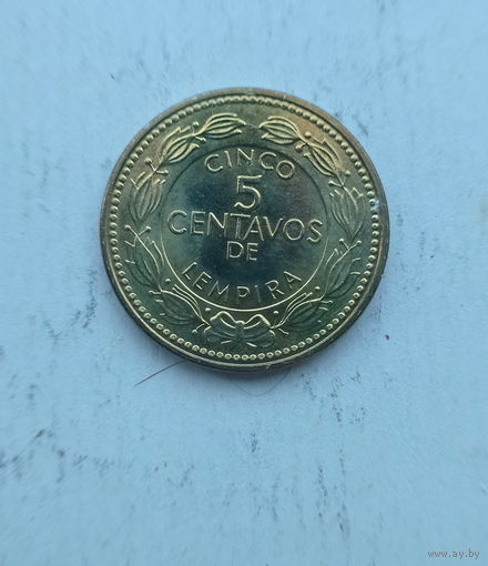 Гондурас 5 сентавос де лемпира 2010 год