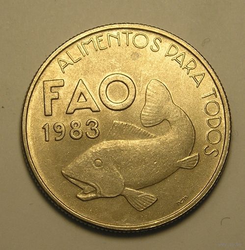 Португалия, 25 Эск. 1983 ФАО Рыба
