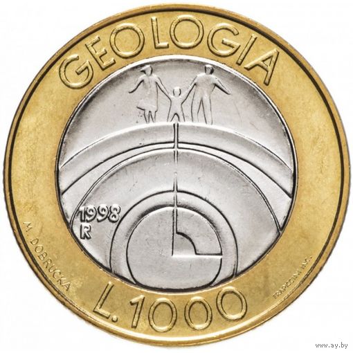 Сан-Марино 1000 лир, 1998 UNC