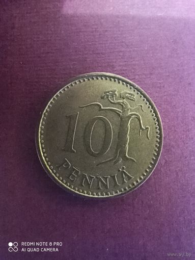 10 пенни 1972, Финляндия