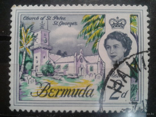 Бермуды, колония Англии, 1962. Церковь Св. Петра и Св. Георгия