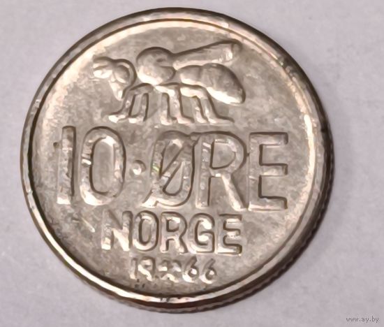 Норвегия. 10 оре 1966 года.