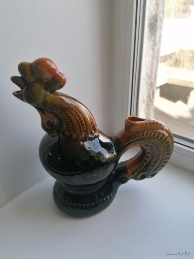 Статуэтка Петух Васильковская керамика