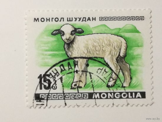 Монголия 1968. Молодые животные.