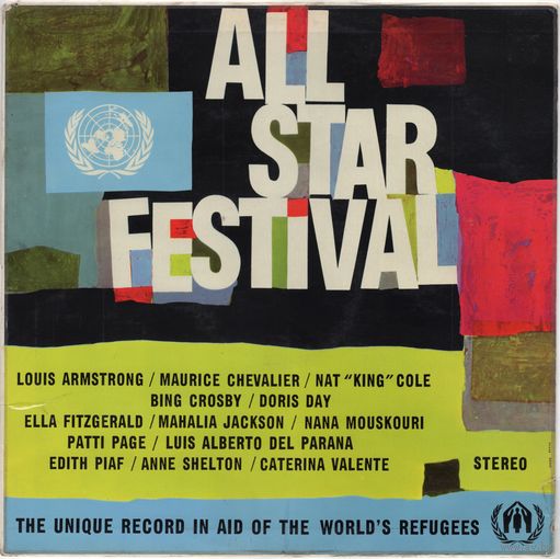 LP All-Star Festival (Louis Armstrong, Nat King Cole, Ella Fitzgerald, Edith Piaf, Bing Crosby, Doris Day, Patti Page, Caterina Valente і іншыя)