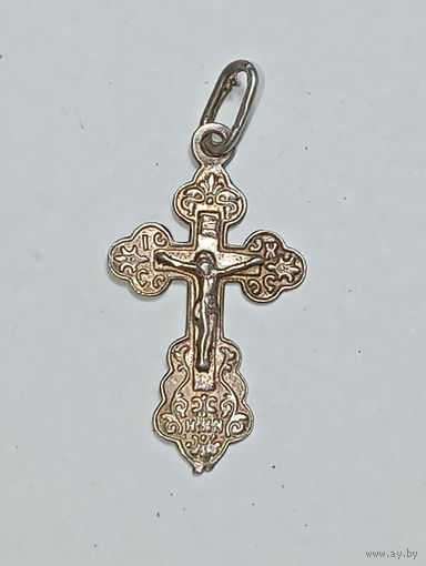 Крестик серебро  925 проба .