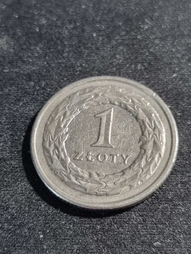 Польша 1 злотый 1995