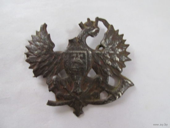 КОКАРДА ПОЧТОВАЯ С ЦАРСКИМ ОРЛОМ.