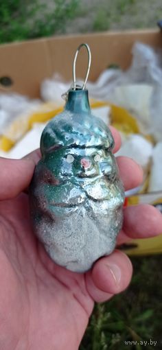 РЕДКАЯ ЁЛОЧНАЯ ИГРУШКА СССР ДЕД БАРАДЕД ЛОТ 25 КАТАЛОГ СОСТОЯНИЕ ! НА  ФОТО . ОРИГИНАЛ  .  Распродажа Коллекции !!! . Экспресс  Аукцион  не с рубля без МПЦ и прочего 3 ДНЯ  .Много лотов в продаже .