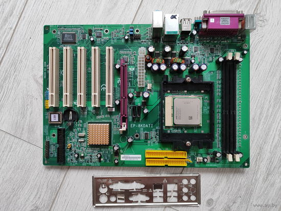 EPOX EP-8KDA7I (Socket 754) + Sempron 2500