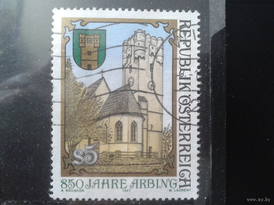Австрия 1987 850 лет городу, герб