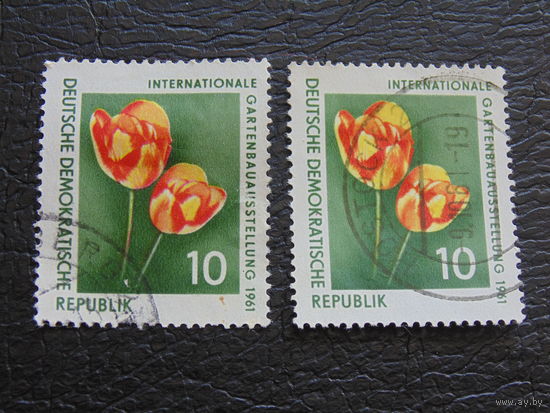 Германия 1961 г. Флора.